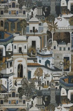 Tapete Casablanca Khakigrau