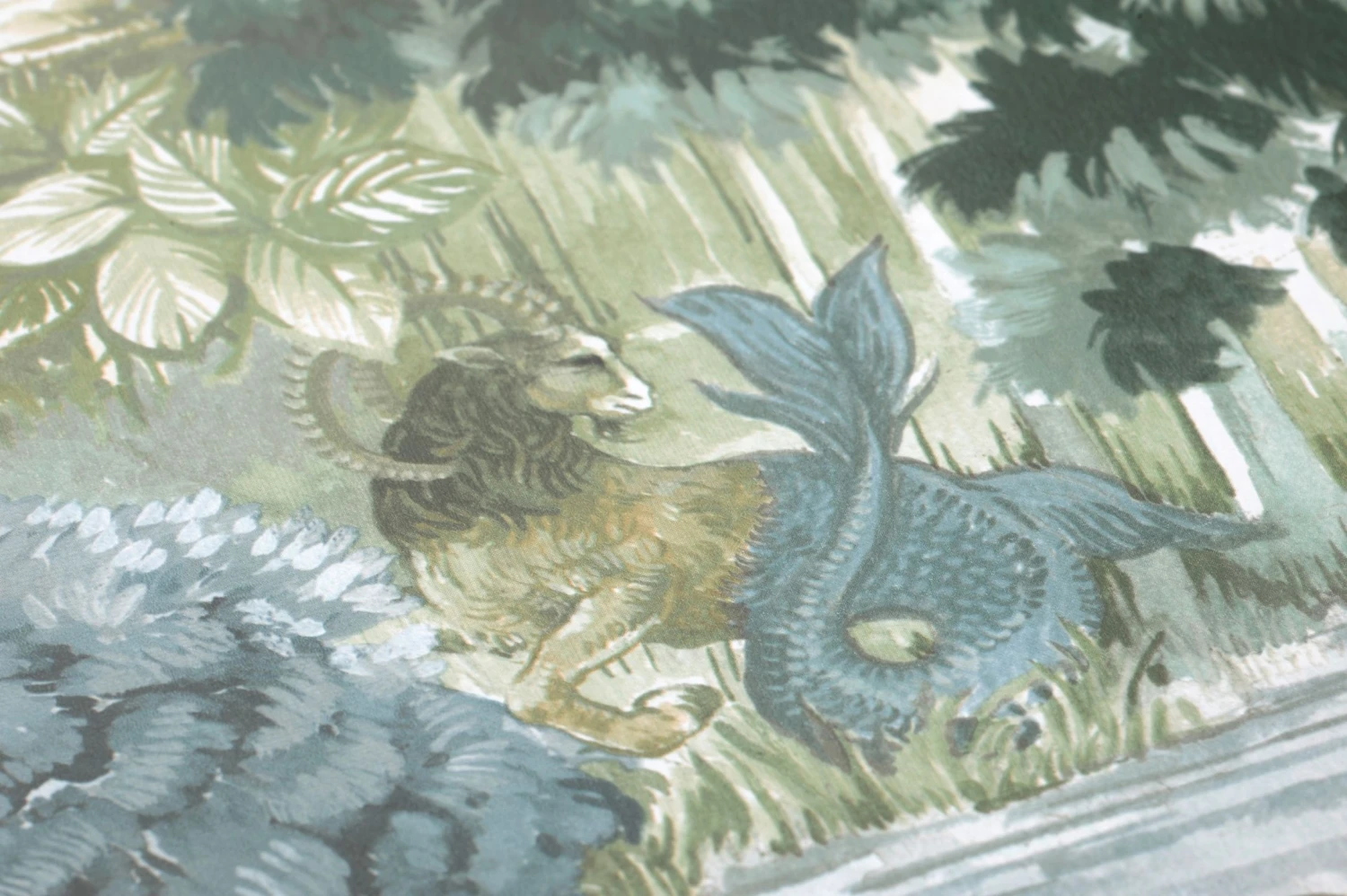 Tapete Zodiac Forest Grün 3 Tapete Zodiac Forest Grün – Bild 3