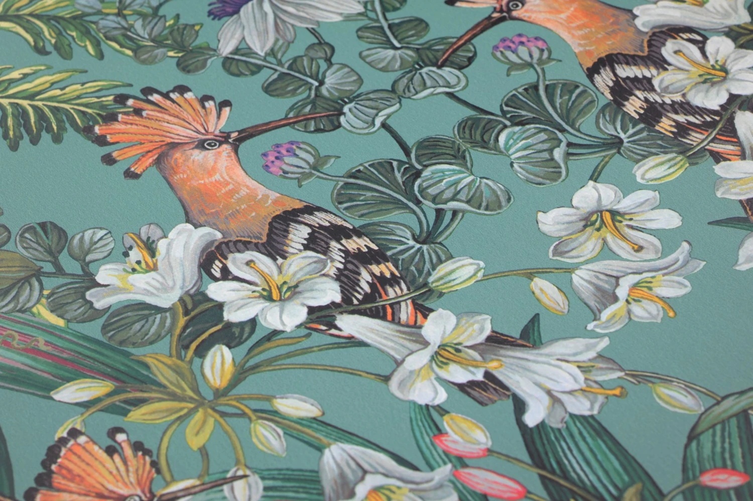 Tapete Balabina Minttürkis 2 Tapete Balabina Minttürkis – Bild 2