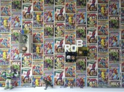 Tapete 1960s Marvel Heroes Gelb -Tapetengeschäft 1960s Marvel Heroes K 430792 2880x1440