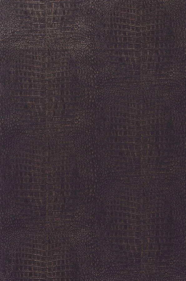 Tapete Alligator Schwarzbraun 1 Tapete Alligator Schwarzbraun