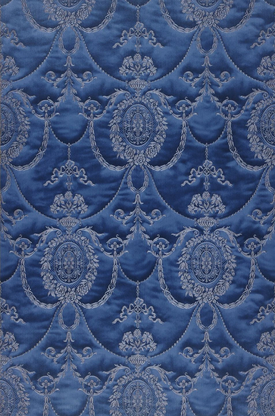 Tapete Rabia Stahlblau 1 Tapete Rabia Stahlblau