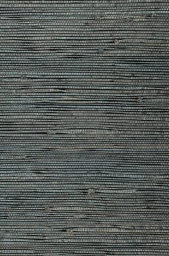 Tapete Grasscloth 13 Graublau