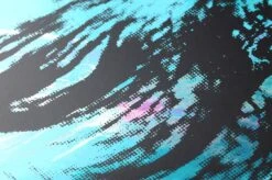 Tapete Andy Warhol - Marilyn Wasserblau Metallic -Tapetengeschäft 320242 B Andy Warhol Marilyn 2880x1440