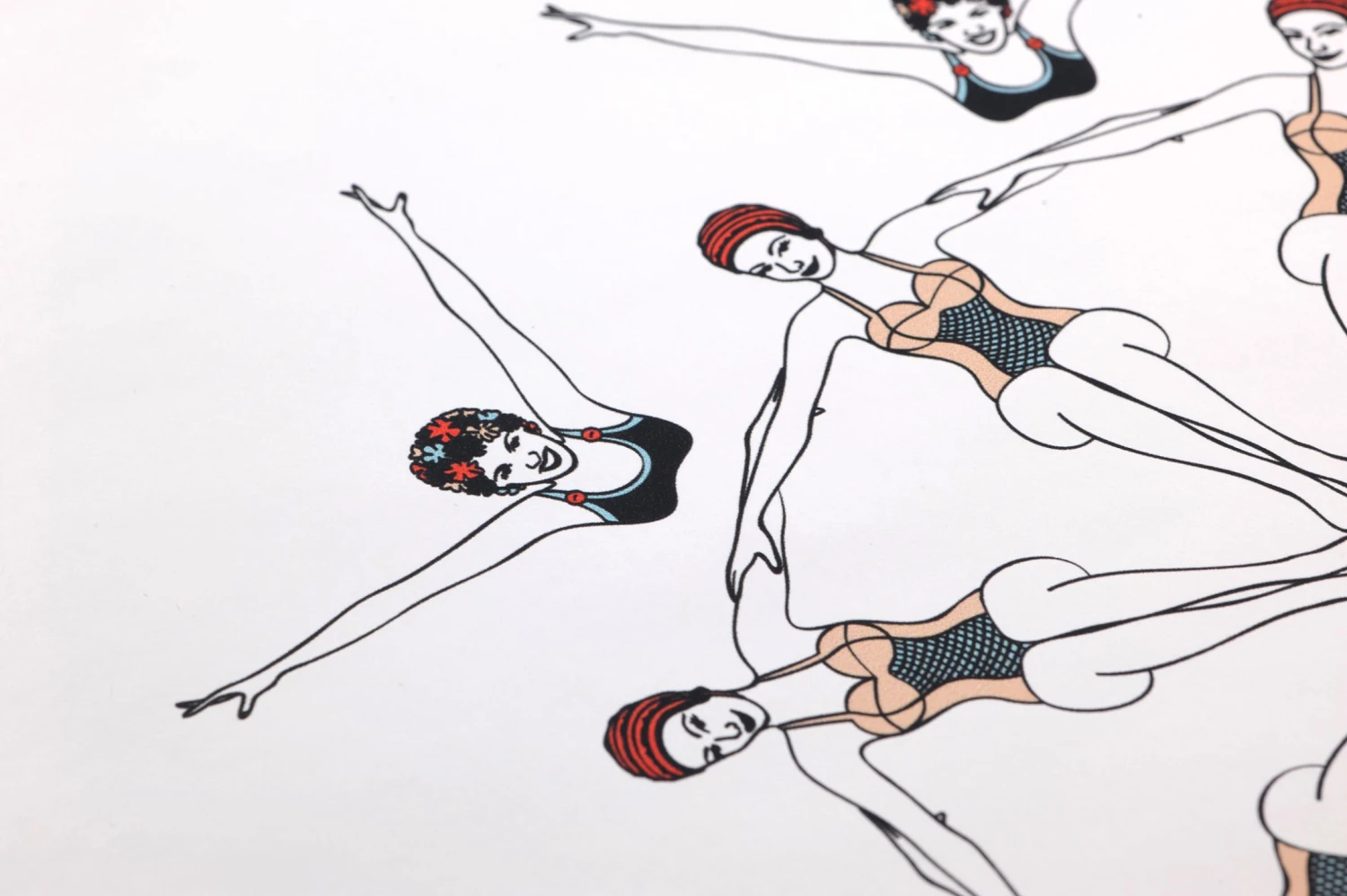 Tapete Splash Weiss 3 Tapete Splash Weiss – Bild 3