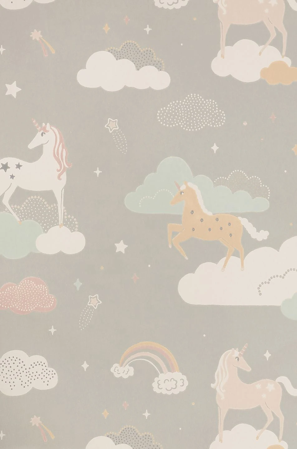 Tapete Rainbow Treasures Moosgrau 2 Tapete Rainbow Treasures Moosgrau – Bild 2