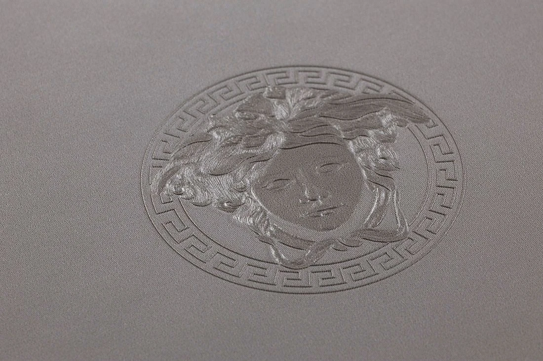 Versace Tapete Maxima Grau Schimmer 3 Versace Tapete Maxima Grau Schimmer – Bild 3