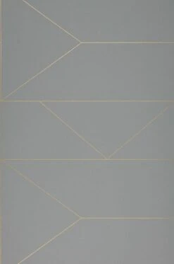 Ferm LIVING Tapete Lines Grau