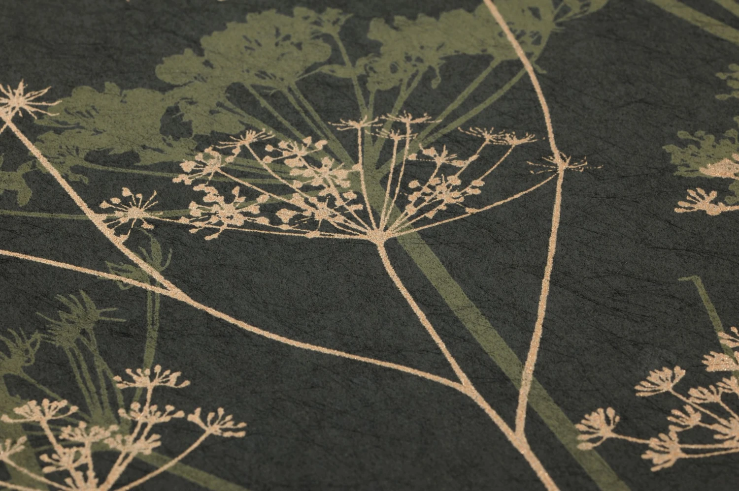 Tapete Meika Dunkelgrün 3 Tapete Meika Dunkelgrün – Bild 3