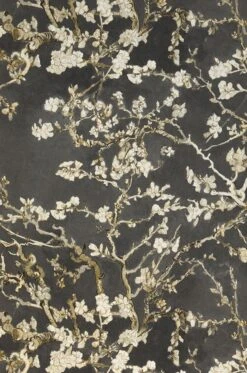 Tapete VanGogh Blossom Umbragrau