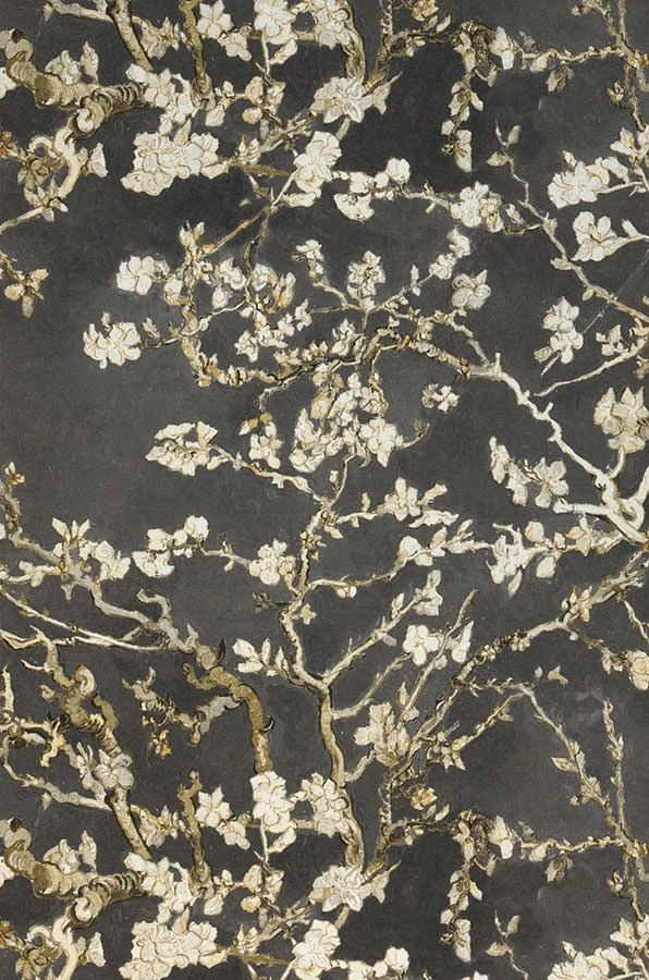 Tapete VanGogh Blossom Umbragrau 1 Tapete VanGogh Blossom Umbragrau