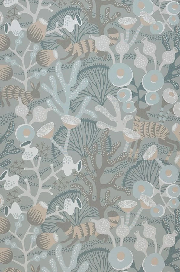 Tapete Serena Hellgrau 2 Tapete Serena Hellgrau – Bild 2