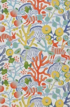 Tapete Serena Korallenrot