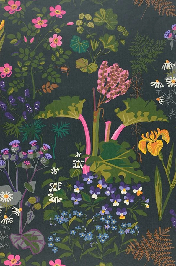 Tapete Singa Schwarzgrau 2 Tapete Singa Schwarzgrau – Bild 2