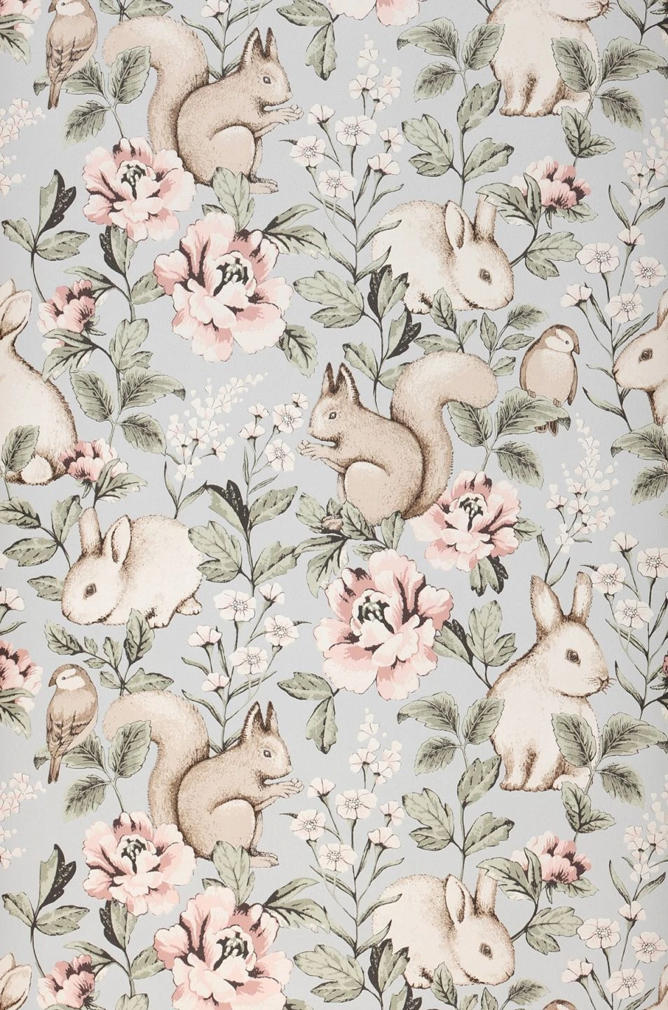 Tapete Twiggy Hellgrau 2 Tapete Twiggy Hellgrau – Bild 2