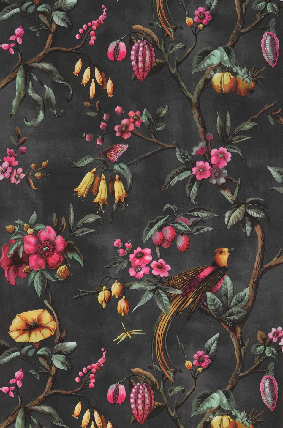 Tapete Camille Schwarzgrau 1 Tapete Camille Schwarzgrau