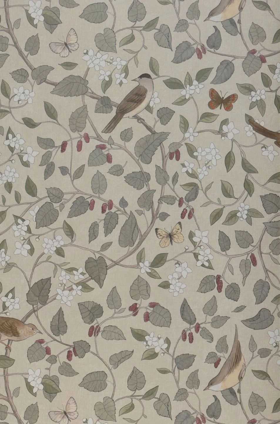 Tapete Elisa Hellgrau 2 Tapete Elisa Hellgrau – Bild 2