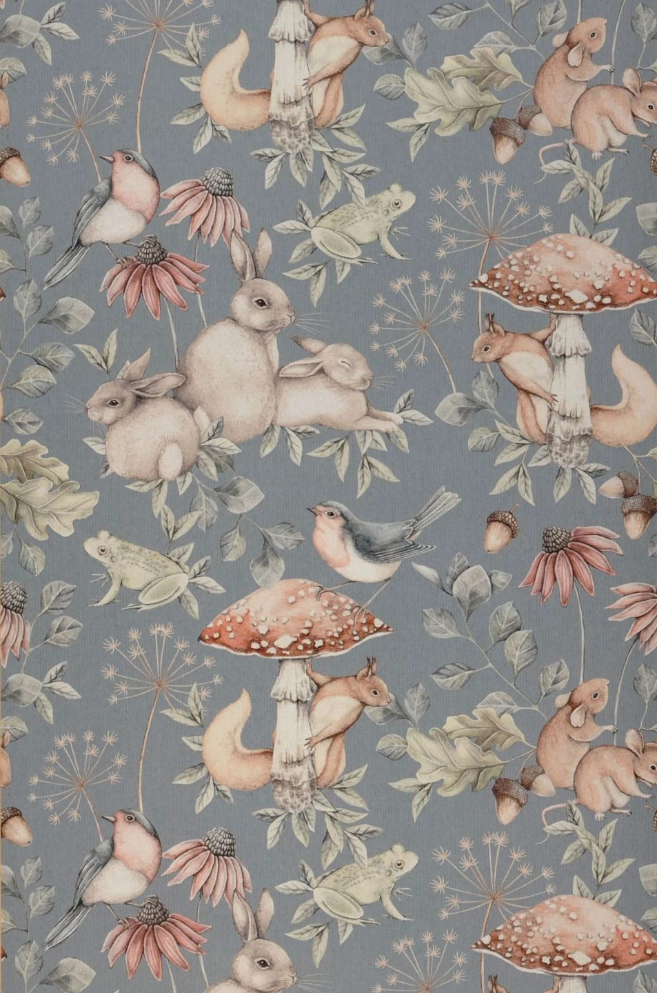 Tapete Elsa Graublau 2 Tapete Elsa Graublau – Bild 2