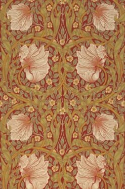 Tapete Despina Purpurrot