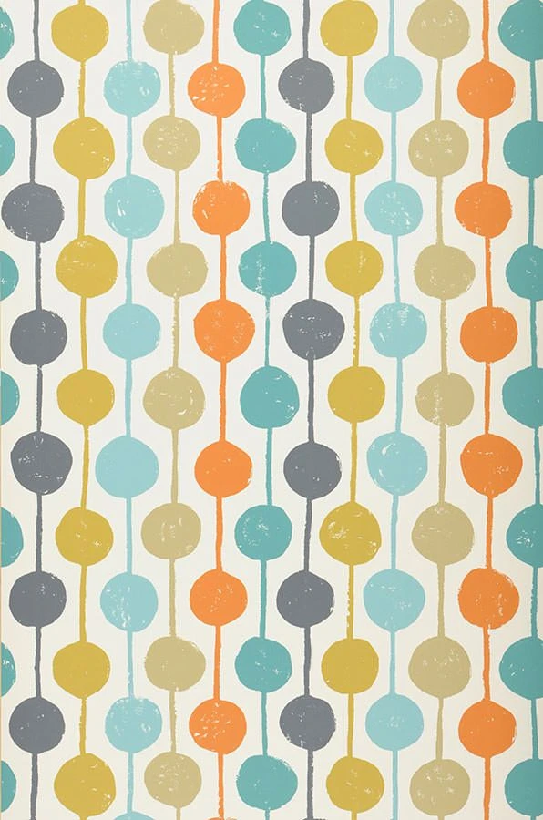 Tapete Almeda Orange 2 Tapete Almeda Orange – Bild 2