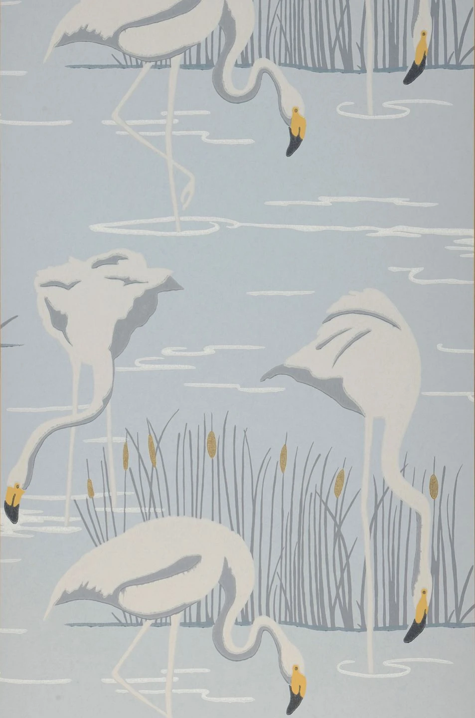 Tapete Helma Hellblau 1 Tapete Helma Hellblau