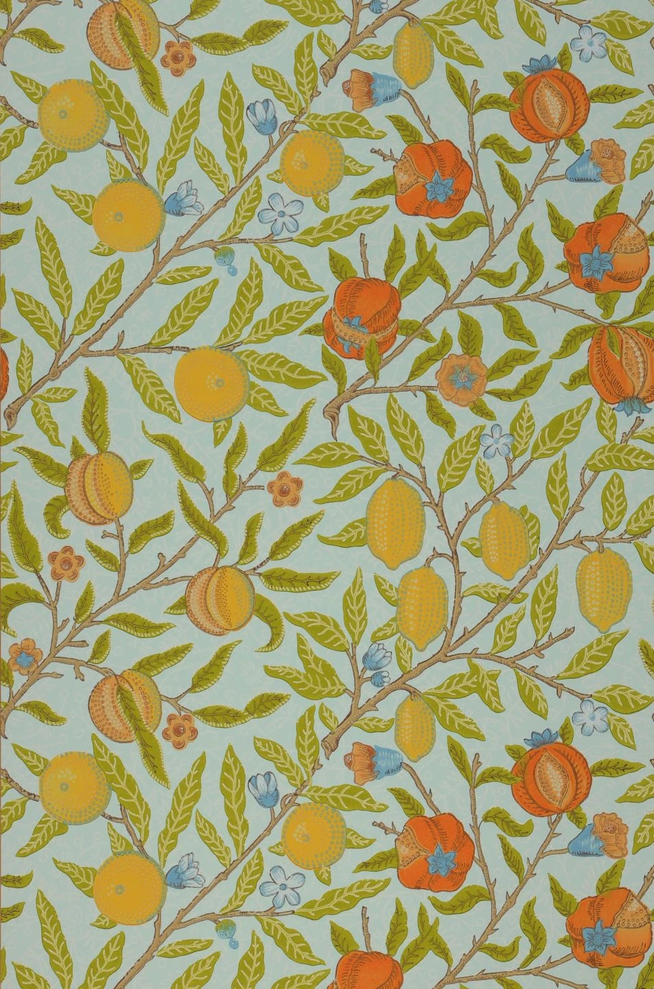 Tapete Therese Zartblau 2 Tapete Therese Zartblau – Bild 2