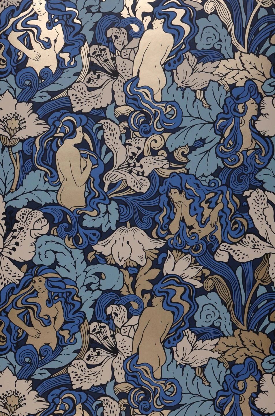 Tapete Forbidden Fruit Blau 1 Tapete Forbidden Fruit Blau