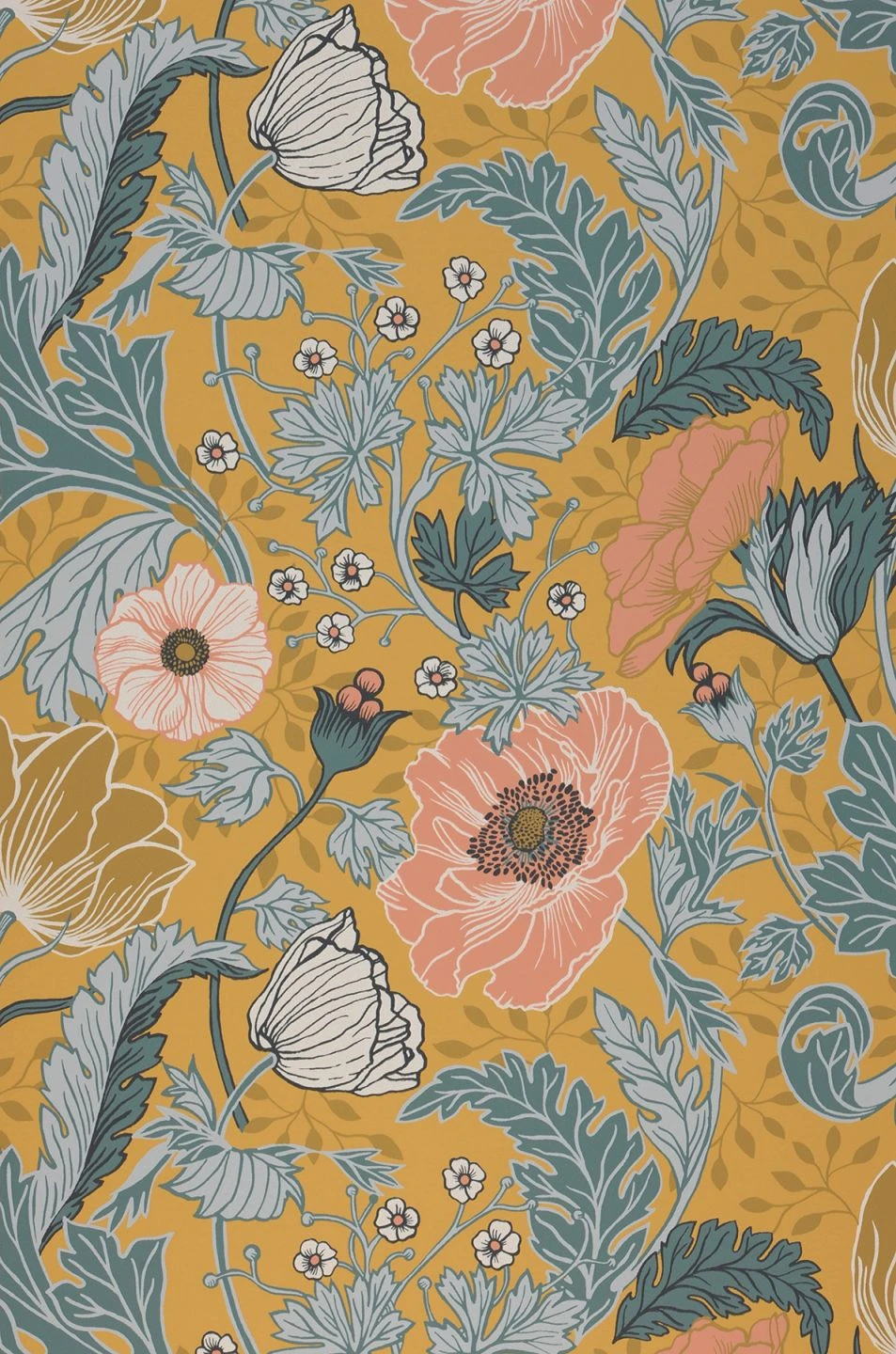 Tapete Soria Ockergelb 1 Tapete Soria Ockergelb