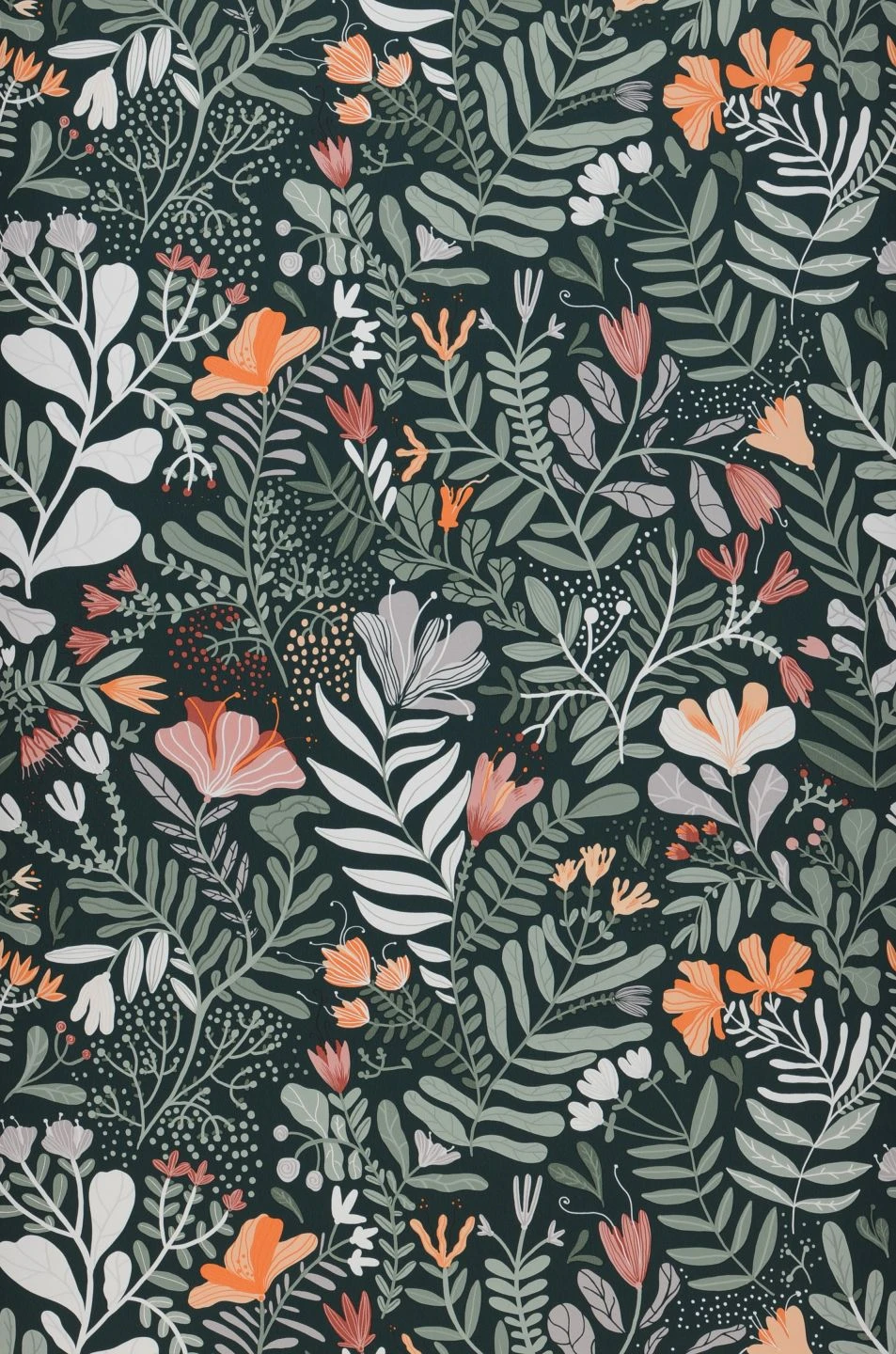 Tapete Pavonia Blaugrün 2 Tapete Pavonia Blaugrün – Bild 2