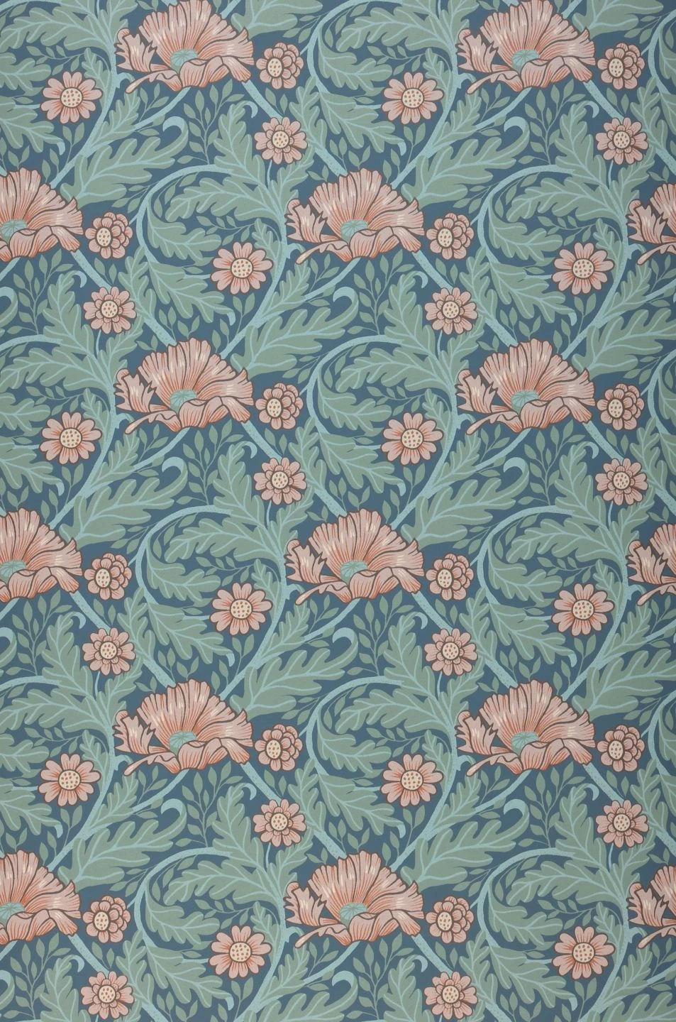 Tapete Hilde Blaugrau 1 Tapete Hilde Blaugrau