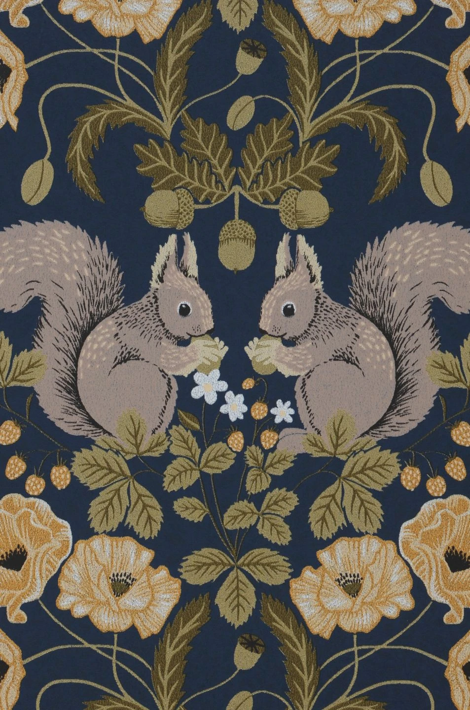 Tapete Pihla Dunkelblau 2 Tapete Pihla Dunkelblau – Bild 2