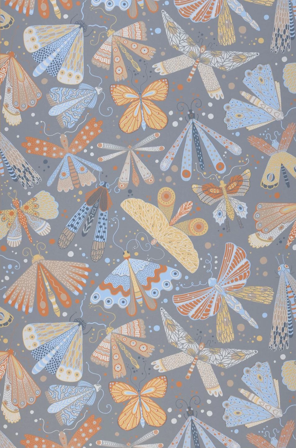 Tapete Ingrid Grau 1 Tapete Ingrid Grau