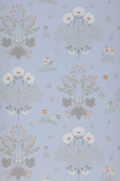 Tapete Tapani Hellblau