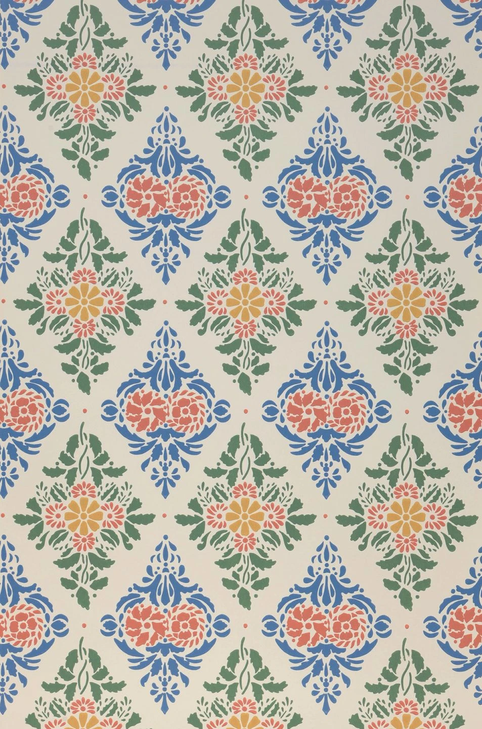 Tapete Loreley Brillantblau 2 Tapete Loreley Brillantblau – Bild 2