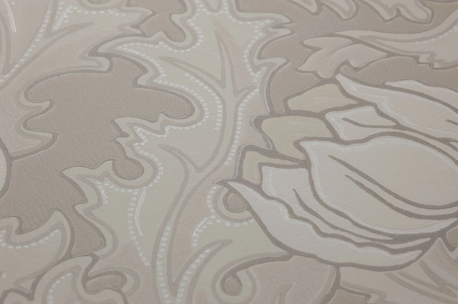 Tapete Selma Beigegrau 3 Tapete Selma Beigegrau – Bild 3