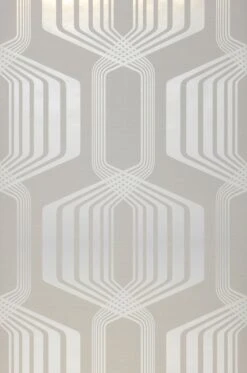 Tapete Rumba Weissgrau