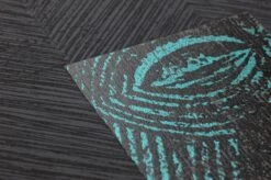 Tapete Orest Türkisblau Schimmer -Tapetengeschäft 625623 B Orest 2880x1440