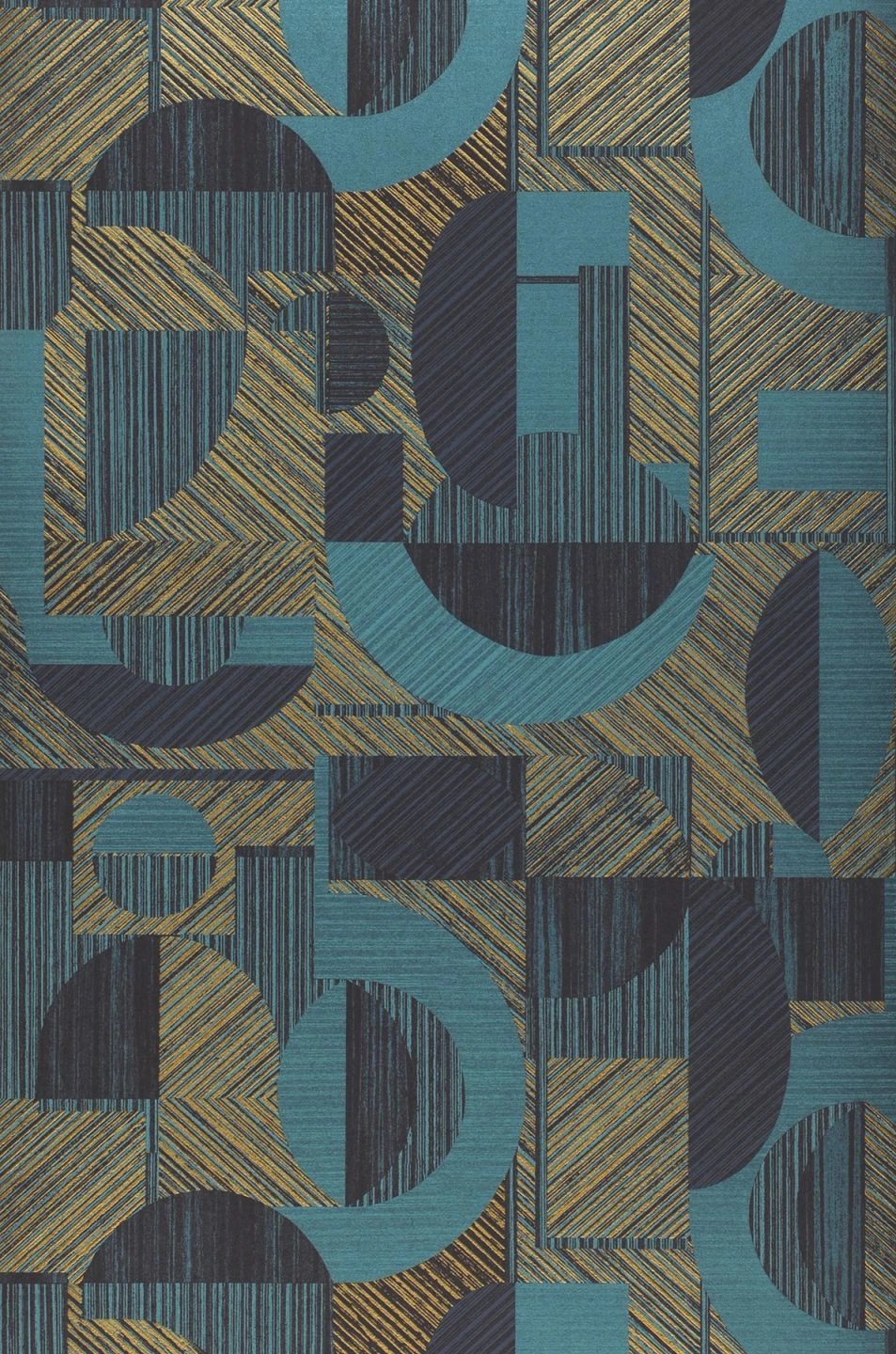 Tapete Paseo Türkisblau Schimmer 2 Tapete Paseo Türkisblau Schimmer – Bild 2