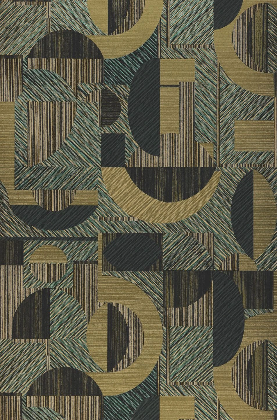 Tapete Paseo Schilfgrün Schimmer 2 Tapete Paseo Schilfgrün Schimmer – Bild 2