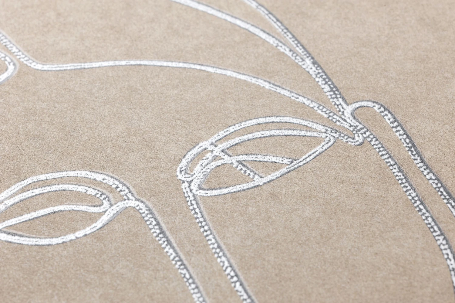 Tapete Vertigo Graubeige 3 Tapete Vertigo Graubeige – Bild 3