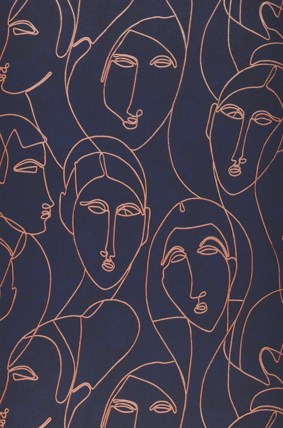 Tapete Vertigo Stahlblau 2 Tapete Vertigo Stahlblau – Bild 2