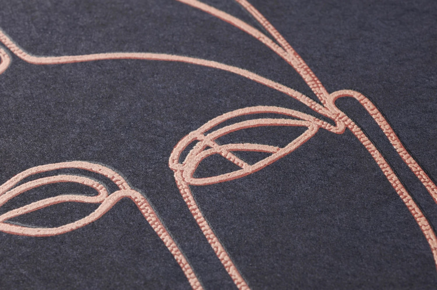 Tapete Vertigo Stahlblau 3 Tapete Vertigo Stahlblau – Bild 3