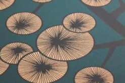 Tapete Cotton Tree Blaugrün -Tapetengeschäft 690122 B Cotton Tree 2880x1440