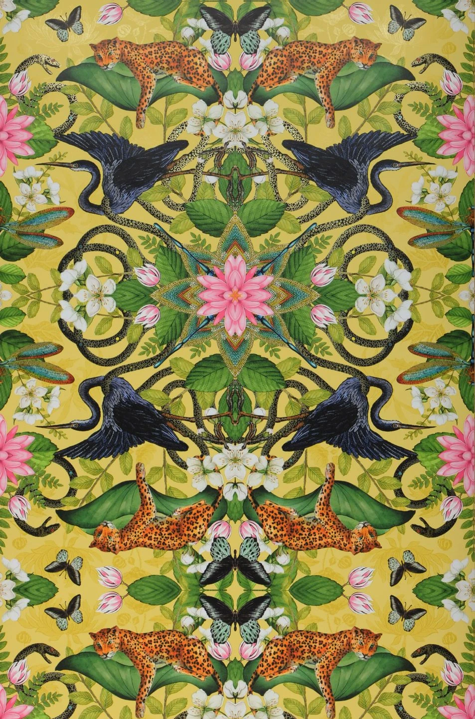 Tapete Evolutia Hellgelb 2 Tapete Evolutia Hellgelb – Bild 2