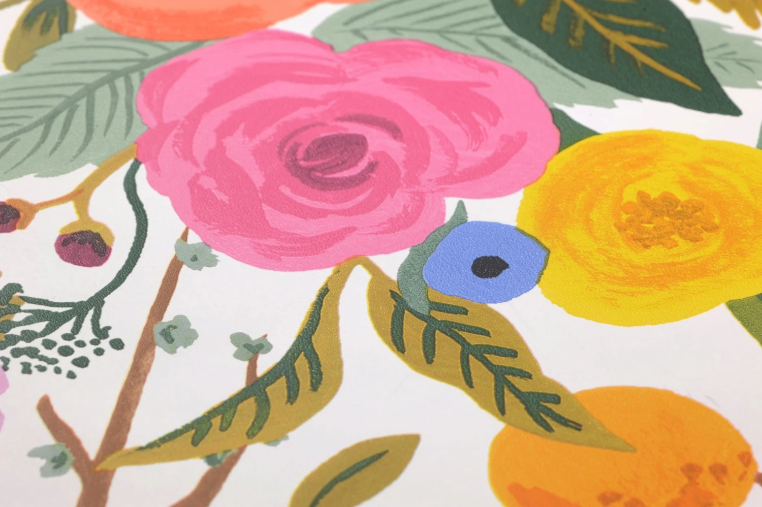 Tapete Garden Party Rotorange 3 Tapete Garden Party Rotorange – Bild 3