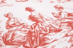 Tapete Toile De Jouy Rot -Tapetengeschäft 790372 B Toile de Jouy 2880x1440