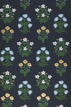 Tapete Mughal Graublau