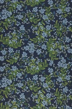 Tapete Cornflower Stahlblau