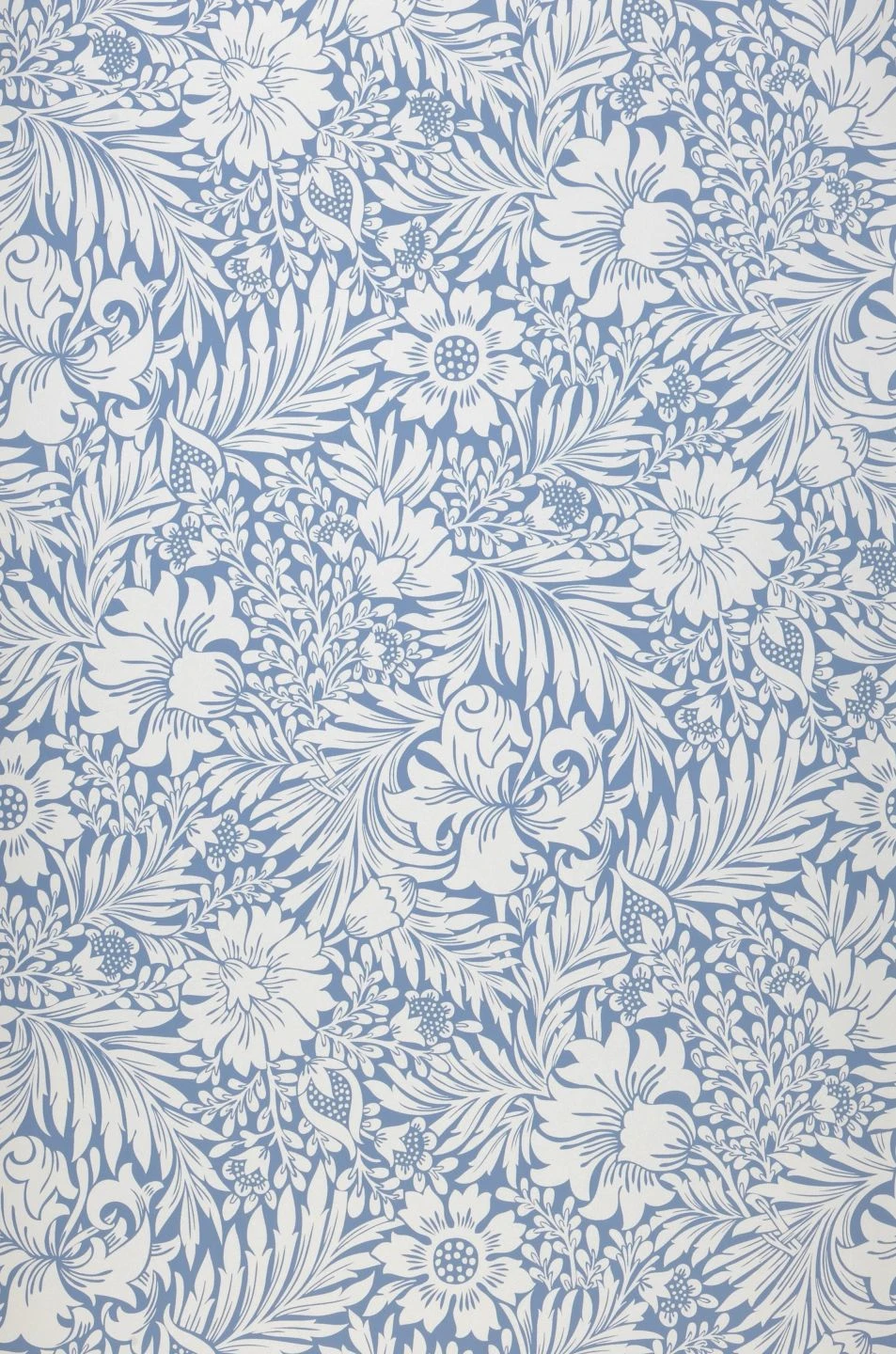 Selbstklebende Tapete Modern Acanthus Hellblaugrau 2 Selbstklebende Tapete Modern Acanthus Hellblaugrau – Bild 2