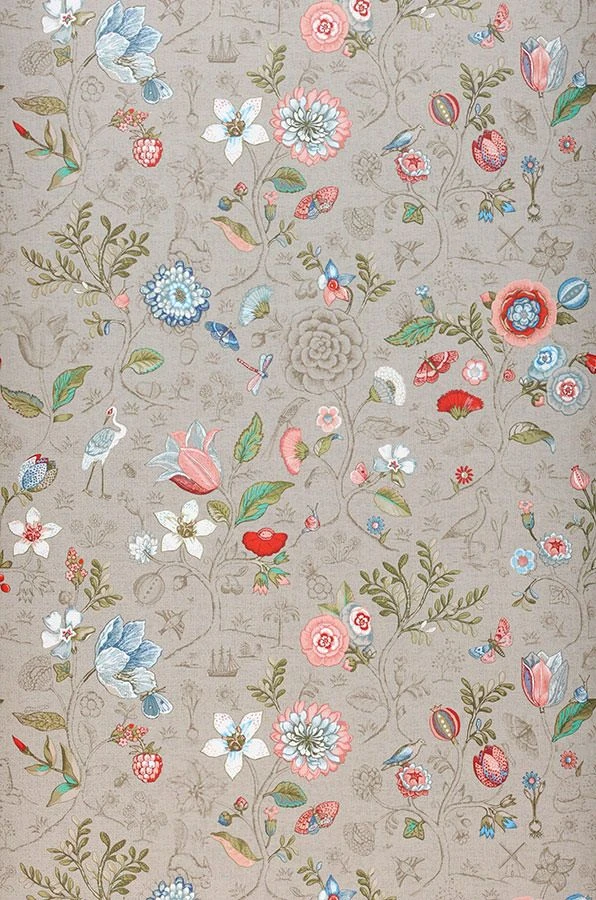 Tapete Carline Hellbeigegrau 2 Tapete Carline Hellbeigegrau – Bild 2